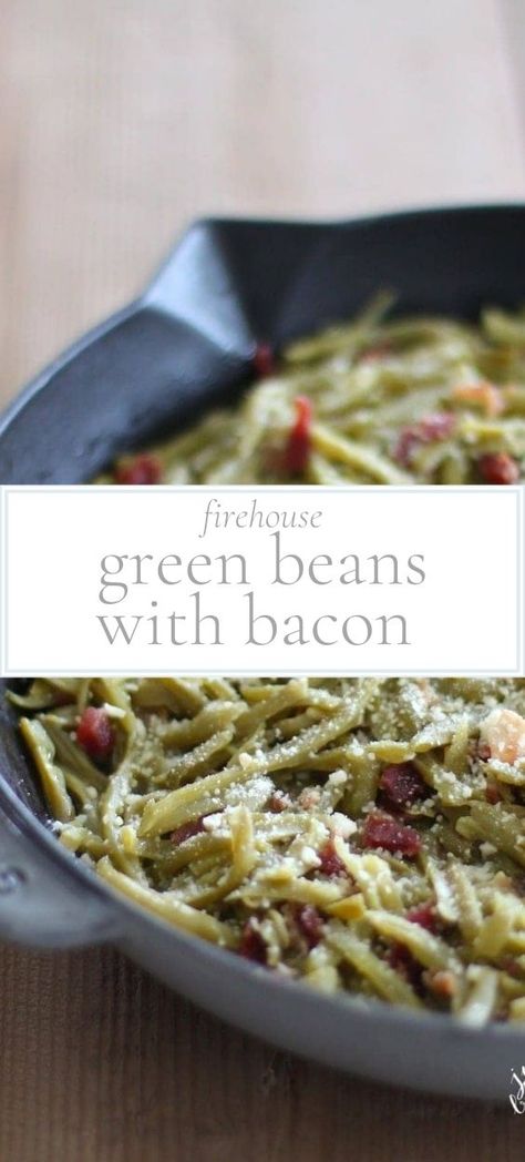 Step aside green bean casserole, Green beans with Bacon are an easy, last-minute side dish for holidays with the best blend of garlic, parmesan and bacon that will have green bean haters begging for the recipe! Made in less than 10 minutes with just a handful of ingredients. Thanksgiving Side Dishes Crockpot, Thanksgiving Vegetables Side Dishes, Thanksgiving Vegetable Sides, Beans With Bacon, Green Beans Side Dish, Thanksgiving Vegetables, Best Thanksgiving Side Dishes, Thanksgiving Side Dishes Easy, Thanksgiving Entertaining