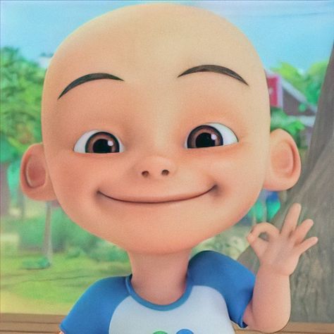 Upin Ipin Cute, Stiker Oke, Upin Ipin Aesthetic, Upin Dan Ipin, Patrick Star Funny, Template Frame, Anime Cat Boy, Cute Funny Pics, Spongebob Wallpaper