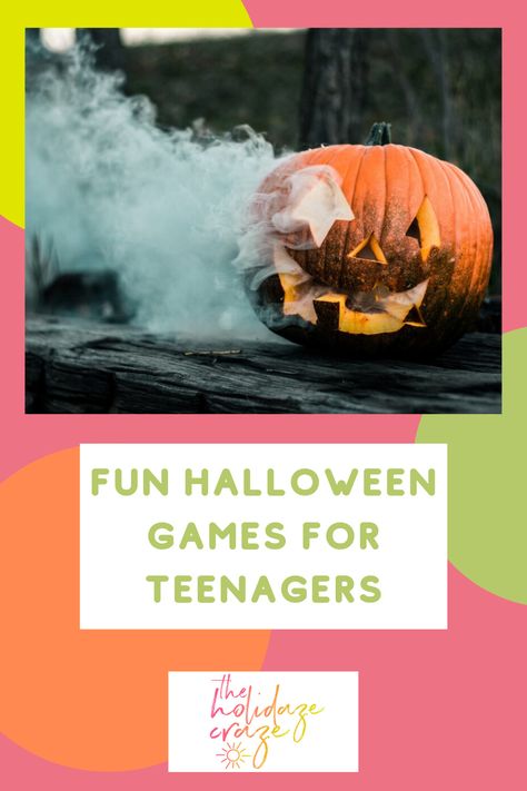 Halloween Games Teens, Halloween Kid Games, Halloween Games For Teens, Halloween Class Party Games, Halloween Carnival Games, Teen Halloween Party, Fun Halloween Party Games, Halloween Party Activities, Spooky Games