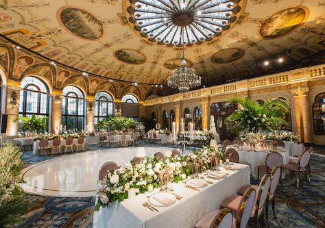 Old Florida Wedding, The Breakers Palm Beach, Breakers Palm Beach, Inside Weddings, Palm Beach Wedding, Outdoor Dinner, The Breakers, Wedding Inside, Ballroom Wedding