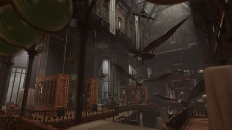 Emily Kaldwin, Wall Of Light, Dishonored 2, Industrial District, Modern Mansion, Dishonored, Watch Tower, Open Window, Market Shopping