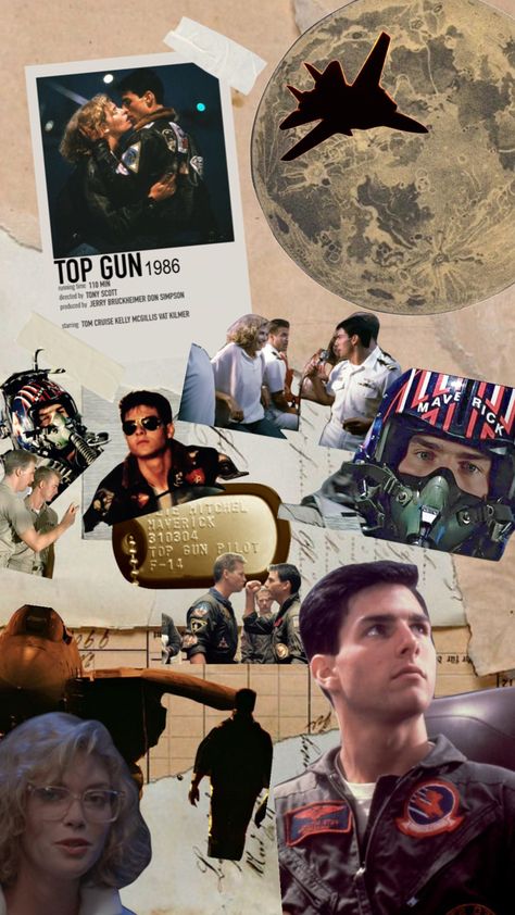 Tom Cruise Collage, Tom Kruz, Goose And Maverick, Tv Collage, Tom Cruz, Top Gum, Topgun Maverick, Kelly Mcgillis, Maverick And Goose