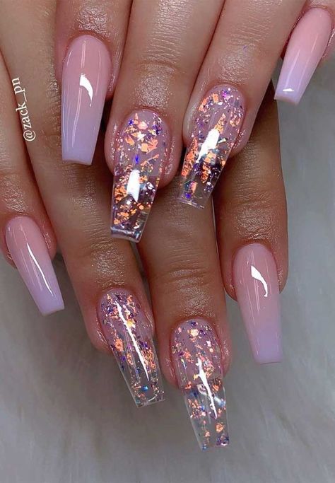 (Isabella) She's bad,cold,and doesn't take nobodies SH*T. Did I also … #romance #Romance #amreading #books #wattpad Unghie Sfumate, Her Nails, Ballerina Nails, Summer Acrylic Nails, Nail Designs Glitter, Pink Acrylic Nails, Clear Nails, Fabulous Nails, Coffin Nails Designs