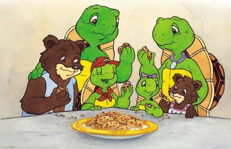 Franklin friends and family Franklin Turtle, Jenga Art, Franklin Cartoon, Franklin The Turtle, Franklin And Friends, School Nostalgia, 00s Nostalgia, Chibi Sketch, Childhood Memories 2000