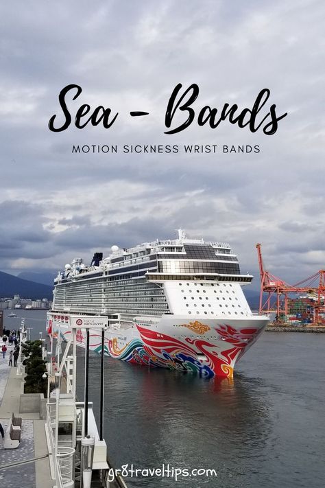 Sea-Bands Wristbands Great For Nausea & Motion Sickness. #motionsickness #travelproducts #travelgear #travelhealth Sea Bands, Nausea Relief, Motion Sickness, Sydney Harbour Bridge, Acupressure, Wristbands, Travel Gear, All Natural, Motion