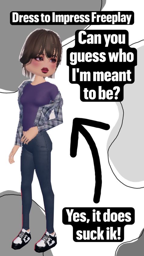 Dress to Impress Freeplay | Guess who I am #fyp #dresstoimpress #guesswho Guess Who, Dress To Impress, Meant To Be, Pins