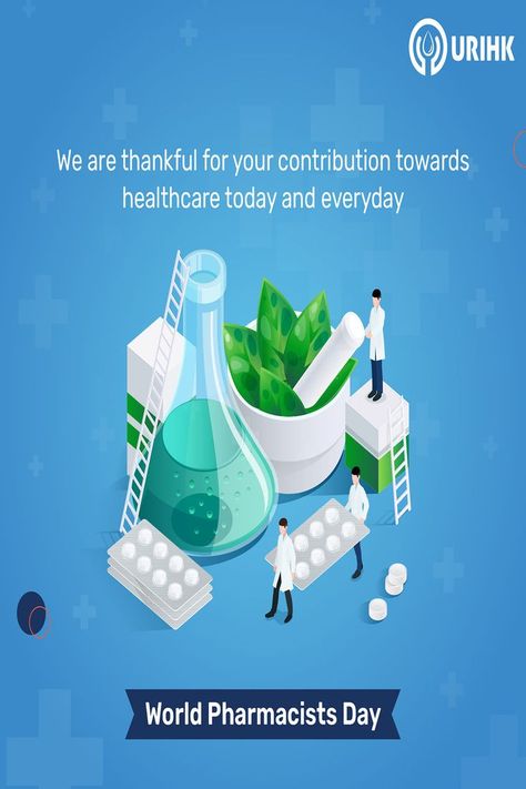 Happy World Pharmacists Day Pharmacist Day, World Pharmacist Day, Pharmacy Art, Medical Business Card, Visual Management, Medical Brochure, Science Icons, Pharmacy Student, Pharmaceutical Company