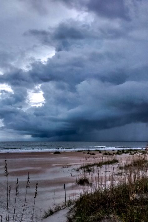 Storm clouds over Anastasia State Park. #Florida #storm #clouds Fendi Campaign, Cloud Pictures, Florida Storm, Sea Life Painting, Ocean Storm, Sea Storm, Paintings Easy, Paint Inspo, Movie Plot