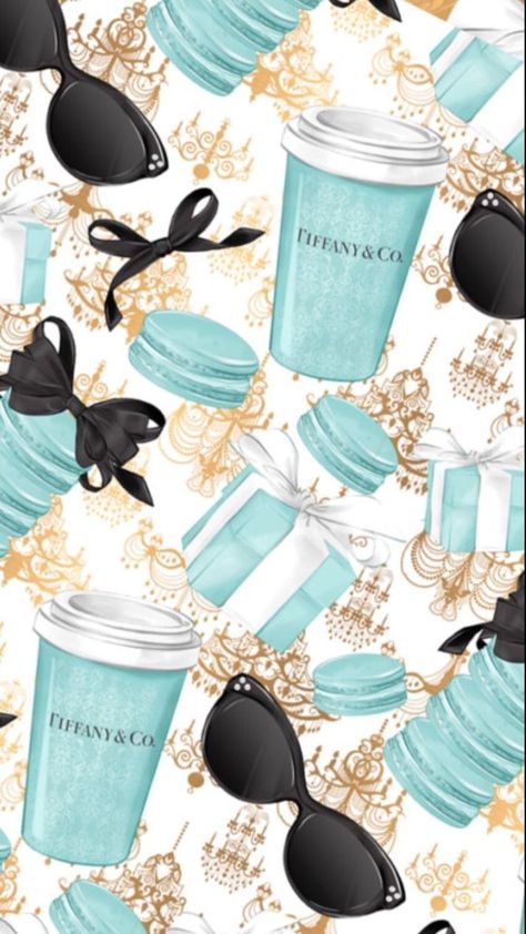 Wallpapers Fashion Wallpaper, Trendy Wallpaper, Breakfast At Tiffanys, Tiffany And Co, Fashion Poster, Tiffany Blue, Blue Wallpapers, Fashion Sketches, Iphone Background