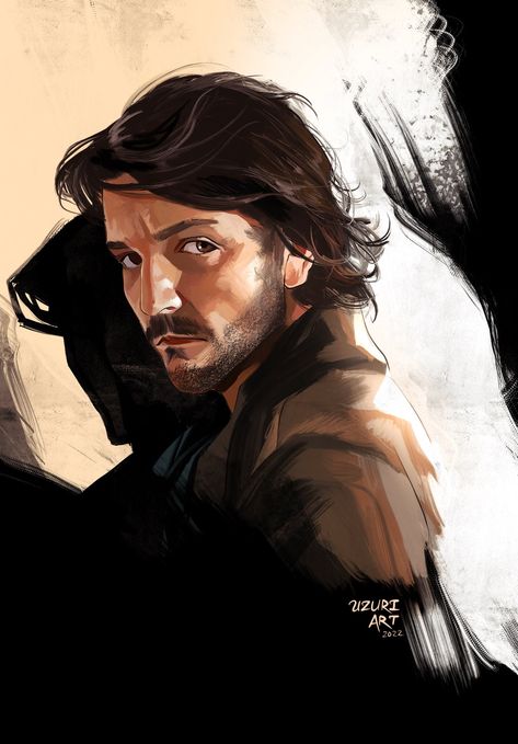 Uzuri Art, Mon Mothma, Starwars Fanart, Cassian Andor, Quick Painting, Diego Luna, Hipster Girls, Star Wars Wallpaper, Star Wars Inspired