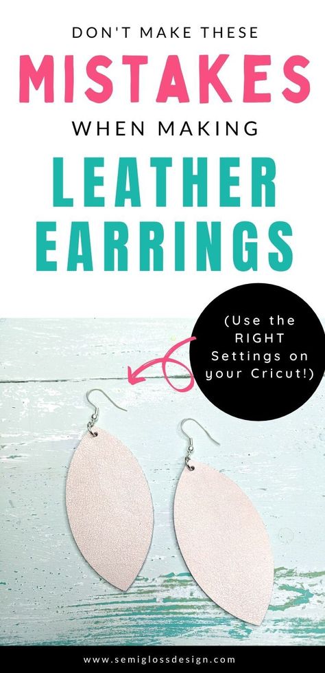 Unique Diy Earrings Ideas, How To Make Leather, Diy Leather Earrings, Diy Leather Projects, Earring Kit, Leather Earring, Leather Jewellery, Earring Ideas, Cricut Craft Room