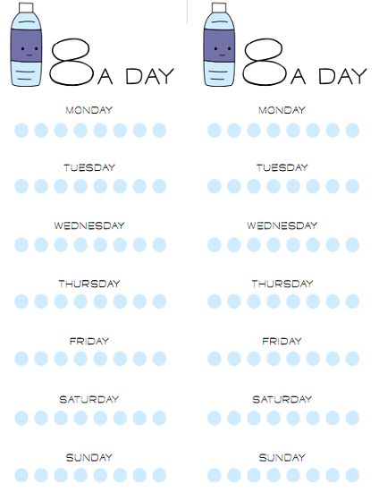 Great and adorable way to keep track of you water intake! :D Water Intake Chart, Water Challenge, Pharmacy Design, Drink More Water, Water Intake, Water Consumption, Planner Inspiration, More Water, Fitness Planner