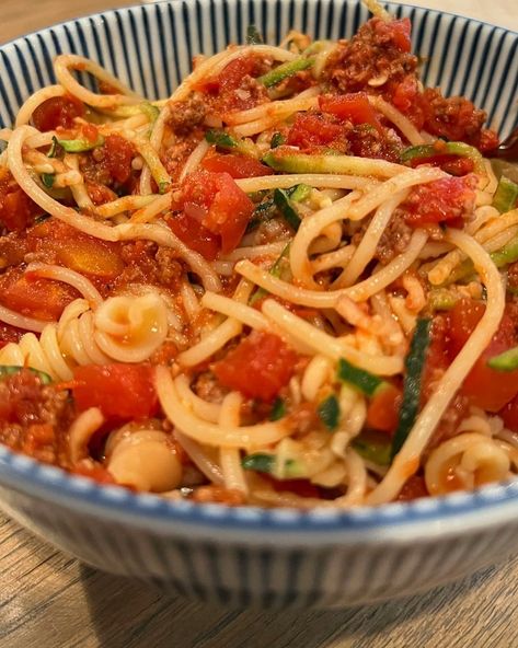 Bison Pasta, Red Meat Sauce, Ground Bison, Bison Meat, Red Sauce, Meat Sauce, Crushed Tomatoes, Red Meat, Freshly Ground