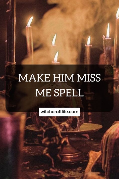 Are you tired of feeling like your ex has moved on while you're still holding onto feelings? If you want to make him miss you, try casting a "Make Him Miss Me" spell. Our ultimate guide features 10 powerful spells, step-by-step instructions, and expert tips to help you win back your lover. From easy love potions to elaborate rituals, we've got you covered. Don't let him forget about you - learn how to make him miss you like crazy today! Spell To Forget A Lover, Make Him Miss Me Spell, Spell To Forget Someone You Love, Make Him Apologize Spell, Spells To Make Him Regret, Spell To Make Him Miss You, Spell To Make Someone Miss You, Make Him Miss You Spell, Make Him Regret Losing You Spells