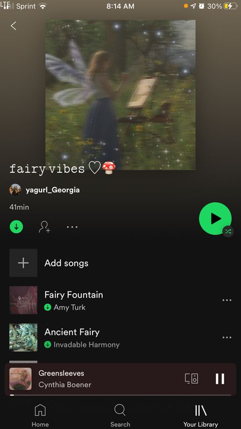 Fairy Playlist, Spotify Recommendations, Fairy Music, Fairy Fountain, Playlist Ideas, Spotify Playlists, Dark Nature Aesthetic, Bullet Journal School, Music Mood