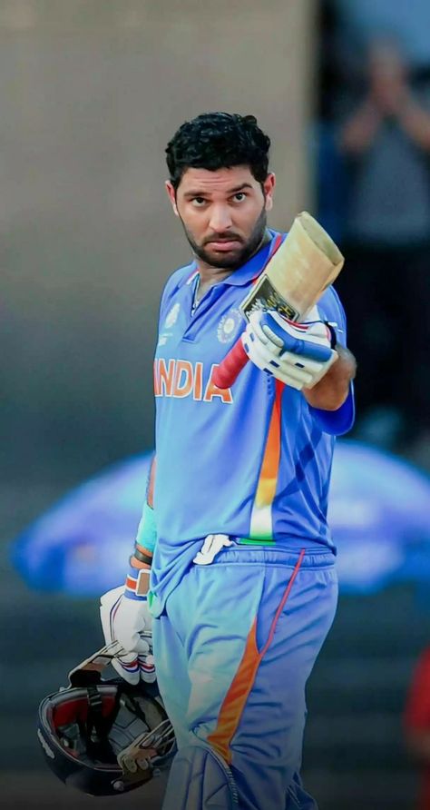 Yuvraj Singh Former Indian International Cricket All-rounder Indian cricket team Yuvraj Singh six sixes sixer king Yuvaraj Singh Wallpaper, Indian Cricket Team Hd Wallpaper, Yuvraj Singh Hd Wallpaper, Indian Cricketers, Anime Canvas Painting, Cricket Poster, Cricket Player, Shubman Gill, Cornice Design