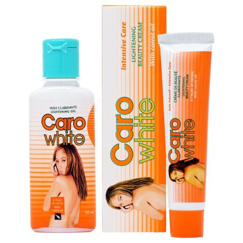 Caro White, Carrots Oil, White Tube, Lightening Creams, Skin Lightening, Beauty Cream, White Skin, Lighten Skin, Intensive Care