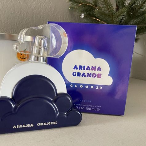 Cloud 2.0 Perfume, Ariana Grande Cloud Intense, Cloud 2.0 Ariana Grande, Ariana Fragrance, Ariana Cloud, Perfumes Aesthetic, Perfume Wishlist, Ariana Merch, Coconut Perfume