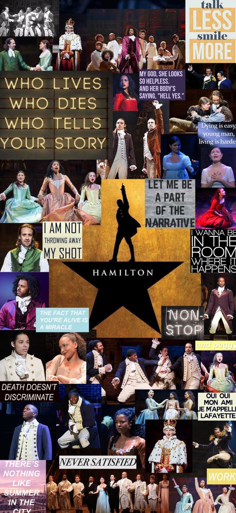 If you're a Hamilton fan plz follow me I love Hamiton with every fiber of my being😽✨ Aesthetic Hamilton, Hamilton Collage, Hamilton Wallpapers, Hamilton Aesthetic, Hamilton Poster, Musical Wallpaper, Theatre Acting, Eliza Schuyler, Hamilton Wallpaper