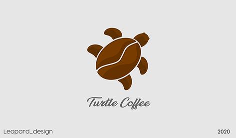 Logo Turtle Coffee on Behance Biba Logo, Adobe Photoshop Logo, Turtle Coffee, Illustration Logo Design, Tool Logo, Photoshop Logo, Coffee Icon, Fauna Marina, Gf Material