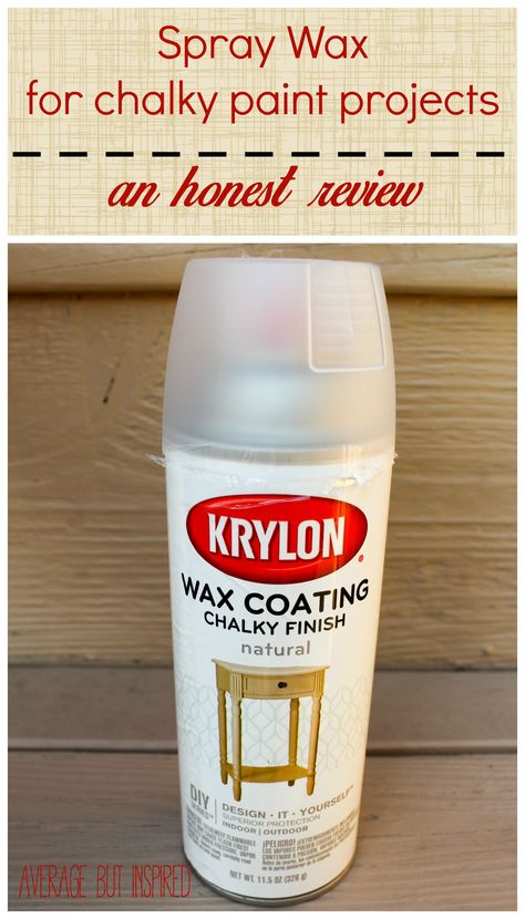 Did you know there is a spray wax product for finishing your chalky finish paint projects? I tested it out and find out if I think it's a yay or a nay! Chalky Finish Paint, Chalky Paint, Chalk Paint Projects, Annie Sloan Paints, Paint Projects, Annie Sloan Chalk Paint, Milk Paint, Paint Furniture, Redo Furniture