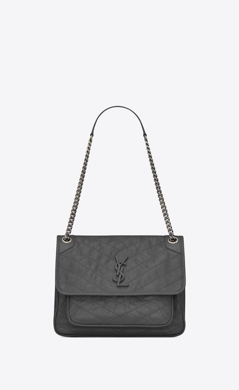 Saint Laurent Store, Saint Laurent Handbags, Vintage Ysl, Monogram Bag, Saint Laurent Bag, Medium Bags, Small Leather Goods, Chain Bags, Leather Cover