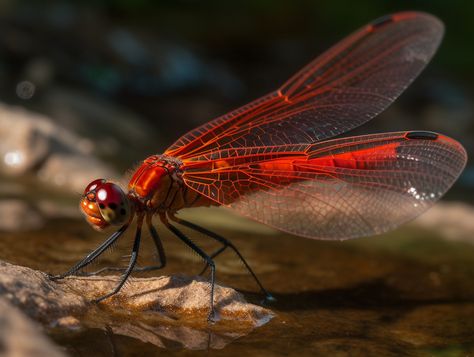 The red dragonfly is a highly significant symbol in many cultures, particularly in Japanese and Native American Indian cultures, and is considered as a symbol of courage, strength, happiness, eternal love and rejuvenation. If you Red Dragon Fly Spiritual Meaning, Red Dragonfly Spiritual Meaning, Red Dragonfly Meaning, Red Dragon Fly Tattoo, Red Dragonfly Tattoo, Dragonfly Meaning Spiritual, Dragonfly Tatoos, Dragonfly Facts, Dragonfly Meaning