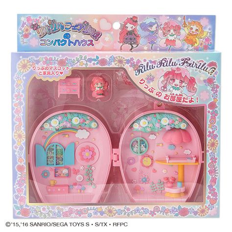 rain-rain-i-am-gay: “a little fairy house ♡ ” Rilu Rilu Fairilu, Calico Critters Families, Compact House, Kawaii Toys, Japanese Toys, Kawaii Room, Hello Kitty Items, Mini Things, Polly Pocket