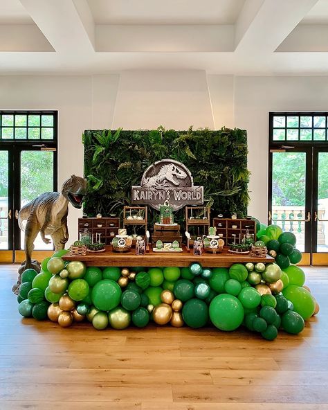 4th Birthday Party Ideas, Jurassic Party Ideas, Birthday Party Ideas For Boys, Jurassic Park Birthday Party, Jurassic Park Party, Dinosaur Birthday Theme, Camarillo California, Birthday Party At Park, Jurassic Park Birthday