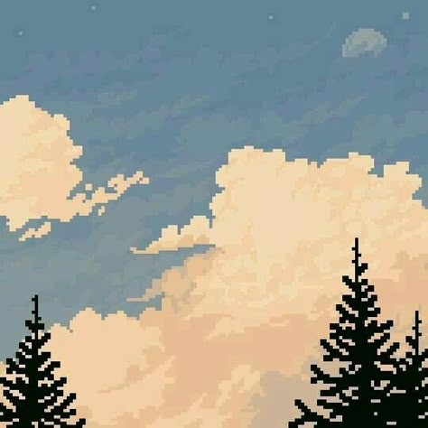 Pixel Aesthetic, Pixel Art Landscape, Piskel Art, Pixel Art Background, Arte 8 Bits, 8bit Art, Cool Pixel Art, Watch Wallpaper, Apple Watch Wallpaper