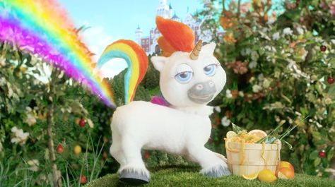 So, a unicorn farted golden rainbows into a bottle, and the resulting, um, product is for sale. And it's guaranteed to give you "the best-smelling poop of your life" or your money back.This is not a scatological acid trip, but it might be the closest you'll get. Poop Spray, Toilet Humour, Squatty Potty, Unicorn Logo, Unicorn Sprinkles, Bathroom Spray, Unicorn Poop, Poo Pourri, Gold Spray