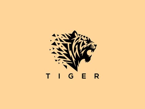 Tiger Logo by Ben Naveed 🇺🇸 Tiger Vector, S Logo Design, Tiger Logo, Logo Making, Lion Logo, Tshirt Design Inspiration, Black Tigers, Tiger Design, Craft Design