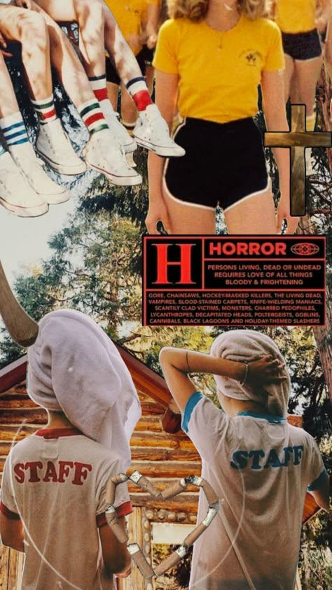 #slasher #slashersummer #slashermovies #slasherfilms #camp #campslasher #campmovie #summer #summerween #horror #horrormovies #fyp #shufflefyp #shuffle #fypshuffle #shuffleaesthetic #pinterest #vibes Camp Counselor Aesthetic, 80s Retro Aesthetic, 80s Slasher, Camping Photoshoot, Film Party, Camping Pics, Horror Costume, Slasher Film, 80s Horror