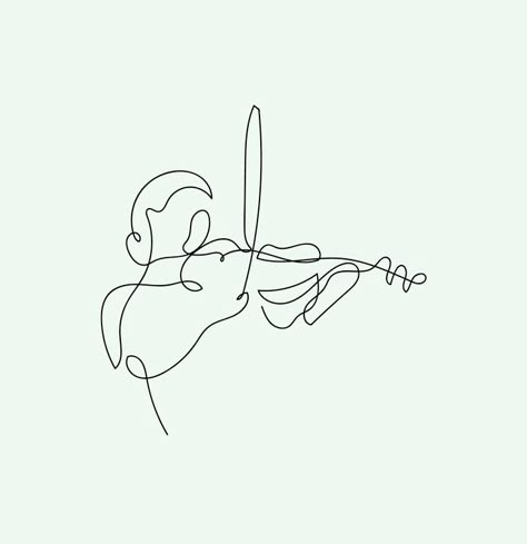 violinist line art Line Art Violin, Fine Line Violin Tattoo, Viola Tattoo Music, Violin Line Art, Violin Wallpaper Aesthetic, Violin Tattoos, Violinist Drawing, Violin Tattoo Ideas, Violin Wallpaper