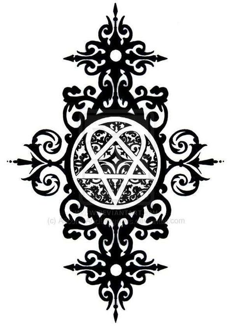 Heartagram Tattoo, Mia Tattoo, His Infernal Majesty, Rockstar Tattoo, Darkside Tattoo, Peace Tattoo, Totem Tattoo, Wiccan Tattoos, Ornamental Design