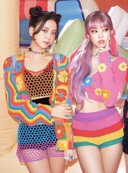 Kpop Opinions, Black Pink Jisoo, Cream Outfit, Tiktok Outfits, Kawaii Crochet, Kawaii Fashion Outfits, Crochet Fashion Patterns, Ji Soo, Kim Jisoo