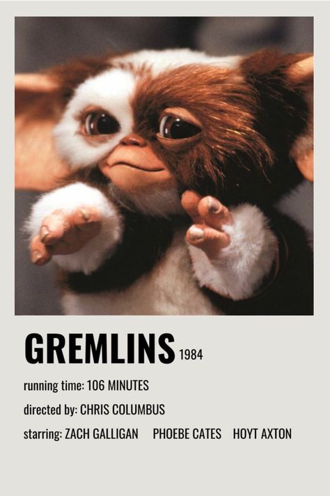 Gremlins Movie, Album Prints, Alt Posters, Film Polaroid, Movies Horror, Polaroid Posters, Posters Minimalist, Film Vintage, Iconic Movie Posters