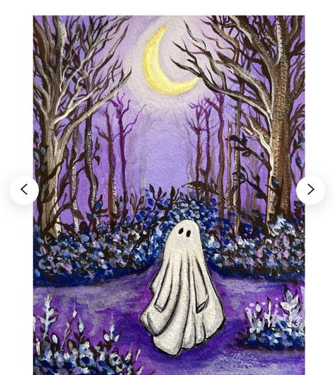 Halloween Canvas Art, Oil Pastel Art, Halloween Ornaments, Art How, Pastel Art, Oil Pastel, Diy Painting, Drawing Sketches, Painting Inspiration