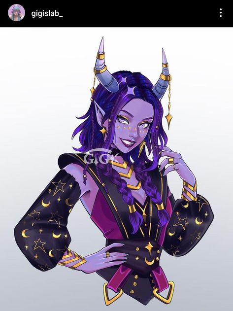 Green Tiefling Woman, Sorcerer Dnd Character Design, Runechild Sorcerer, Red Dragonborn Female, Tiefling Paladin Female Dnd, Lucifer Character Design, Dnd Character Design Tiefling, Purple Character Art, Tiefling Jester