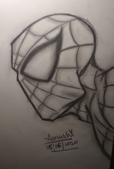 Spiderman Sketch Spiderman Side Profile Drawing, Spiderman Side Profile, Spiderman Sketch, Spiderman Sketches, Profile Drawing, Side Profile, Pencil Sketch, Made By Me, Pencil Drawings