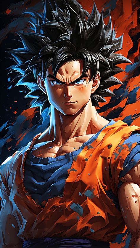 Goku Illustration, Goku Face, Prince Vegeta, Hulk Comic, Goku Wallpaper, All Anime Characters, Prince Art, Dragon Ball Painting, Anime Dragon Ball Goku