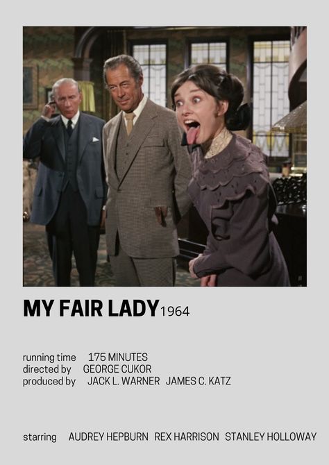 my original minimalist movie poster My Fair Lady Movie, Audrey Hepburn Movie Posters, Audrey Hepburn Movies, Film Recommendations, Movie Hacks, Movie Recommendations, Movie To Watch List, New Movies To Watch, Historical Movies