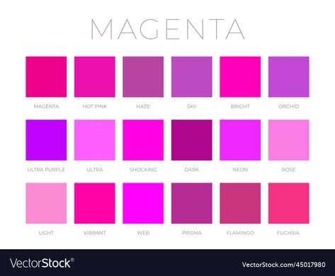 Ideas Dormitorio, Aesthetic Color, Dark Magenta, Magenta Color, Color Magenta, Color Meanings, Hex Colors, Aesthetic Colors, Rose Lights