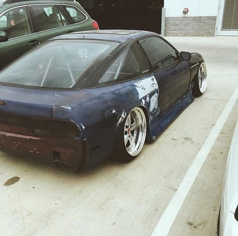 180sx Nissan, Long Balayage, Escape Car, Nissan Silvia S13, Balayage Hairstyles, Silvia S13, Slammed Cars, Stanced Cars, Balayage Hair Color