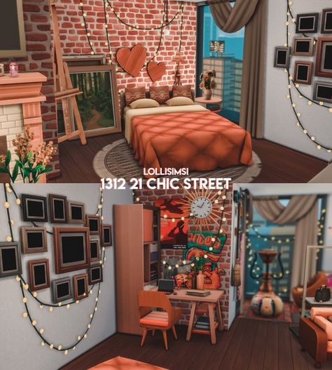 https://vk.com/wall-169613311_8281 Sims 4 Bedroom Cc Maxis Match, Sims 4 Beds, Sims Furniture, Furniture Cc, Sims Inspiration, Sims Houses, Sims 4 Bedroom, Cc Furniture, Teenager's Room