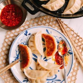 Zucchini Dumplings, Dumpling Sauce Recipe, Pan Fried Chicken Wings, Peach Pancakes, Dumpling Sauce, Vegetable Dumplings, Chinese Chicken Recipes, Woks Of Life, The Woks Of Life