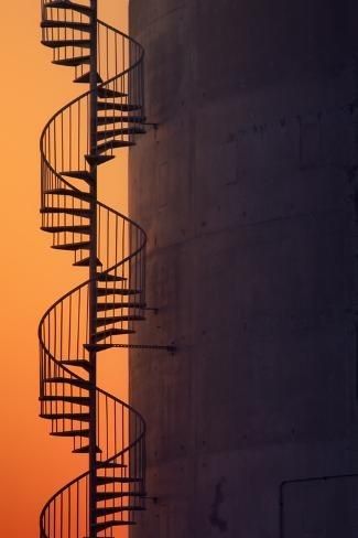 Tattoo Stairway To Heaven, Stairs Tattoo, Spiral Stair, Spiral Staircases, Building Stairs, Stair Parts, Spiral Stairs, Stairway To Heaven, Level Homes