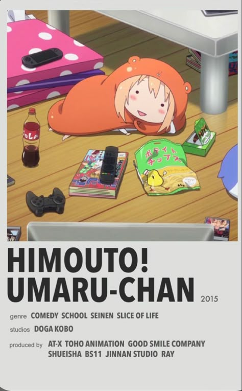 Himouto! Umaru-chan Dekorasi Halloween, Himouto Umaru Chan, Materi Bahasa Jepang, Umaru Chan, Marvel Netflix, Film Posters Minimalist, Anime Suggestions, Anime Printables, Animes To Watch