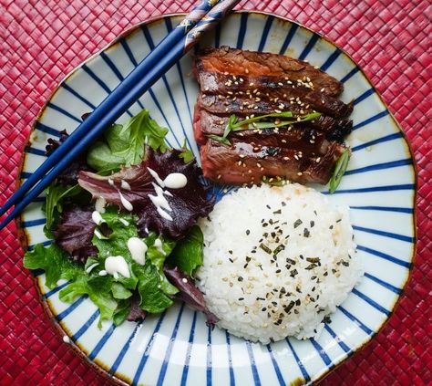 Teriyaki Flank Steak, Flank Steak Oven, Bbq Flank Steak, Steak Oven, Flank Steak Recipe, Sweet Teriyaki Sauce, Salmon Teriyaki Recipe, Grilled Beef Recipes, Teriyaki Recipe