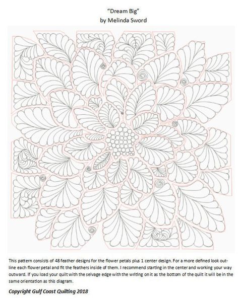 This listing is for a digital quilting design for the Hoffman Dream Big panel. The file types included in this download are: bqm, cqp, dxf, hqf, iqp, pat, plt, qcc, qli, ssd, txt. & vp3You are not purchasing the panel, just the files to digitally quilt the panel with. There are 49 Robert Hoffman, Quilting Feathers, Quilting Motifs, Quilt Big, Freemotion Quilting, Machine Quilting Patterns, Whole Cloth Quilts, Handi Quilter, Longarm Quilting Designs